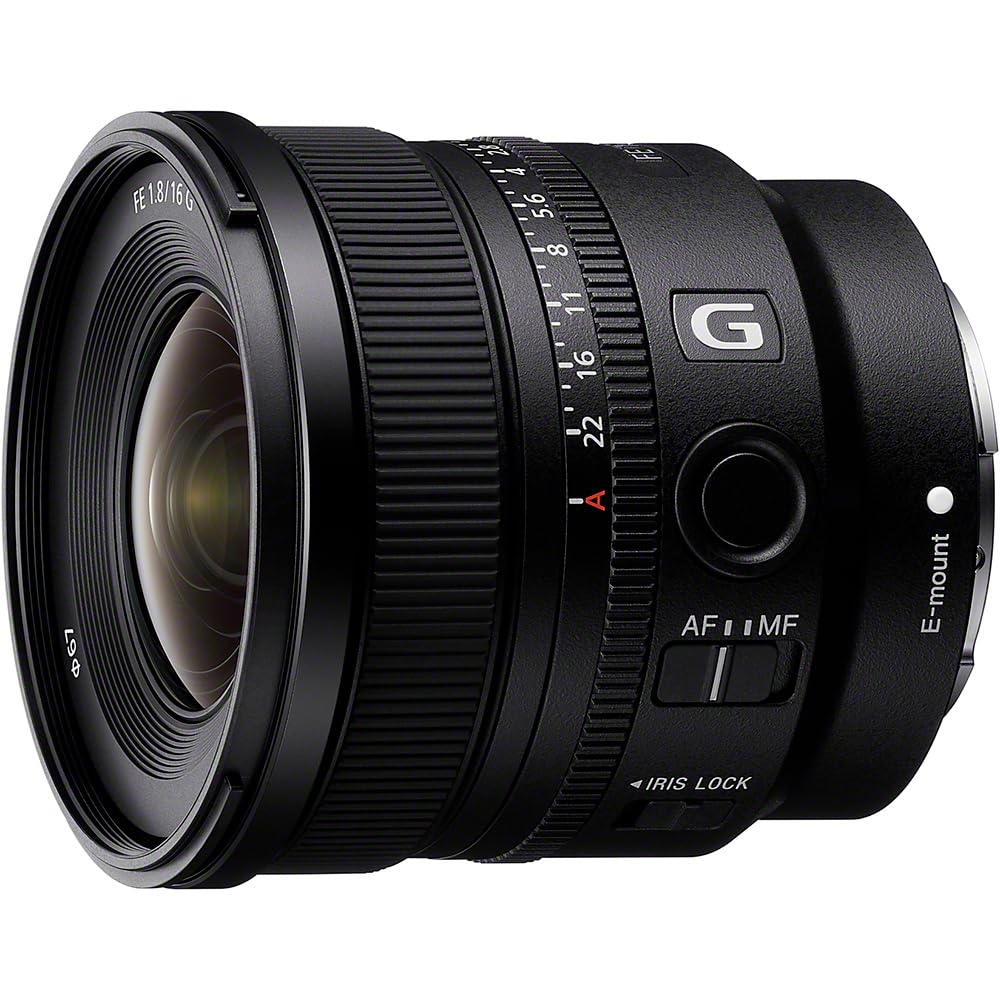 Amazon.co.jp: ソニー 広角単焦点レンズ フルサイズ FE 16mm F1.8 G G