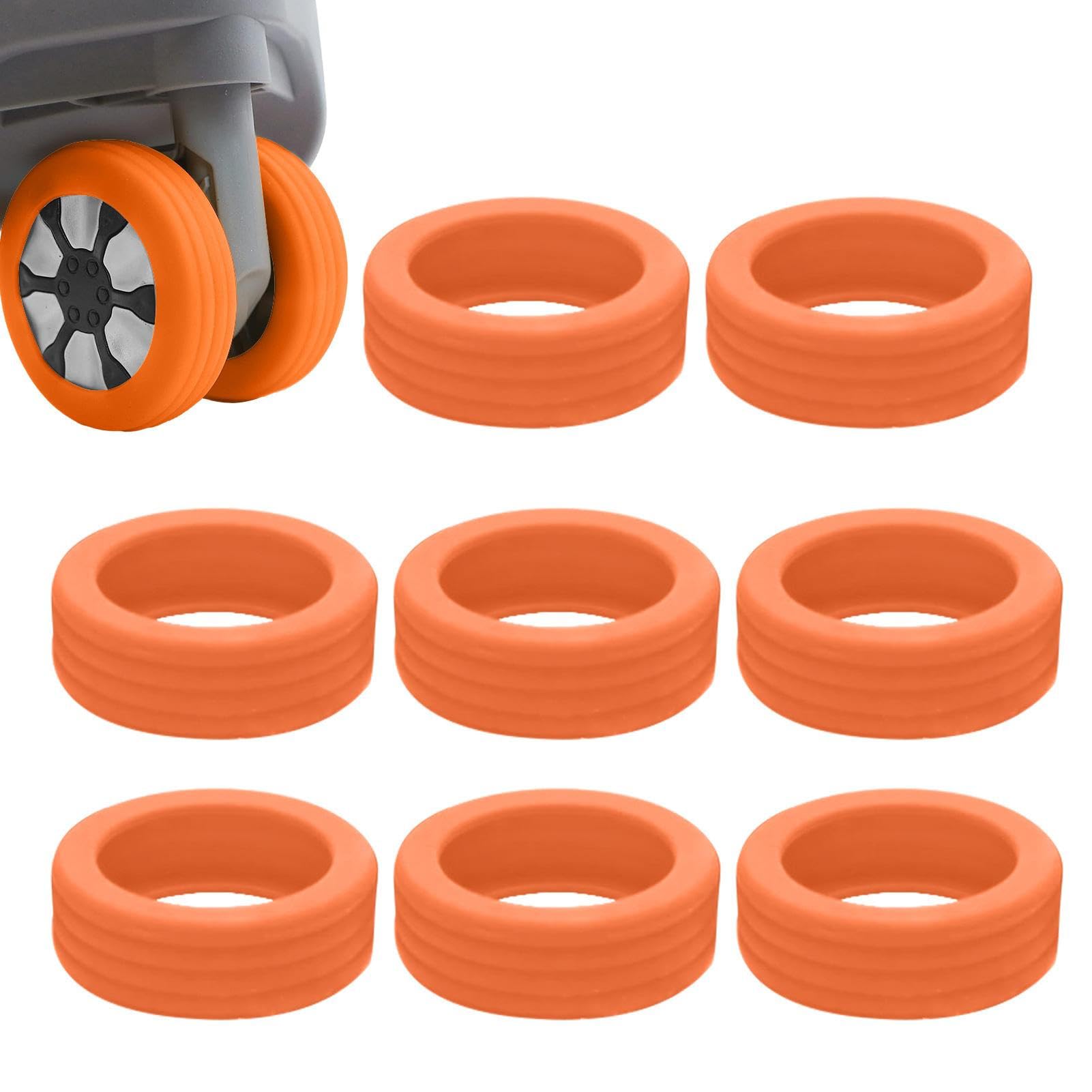 Amazon.co.jp: 荷物用ホイールカバー スーツケース タイヤカバー 8個