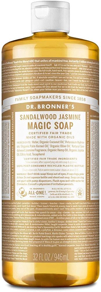 Amazon | ドクターブロナー マジックソープ SA(サンダルウッド