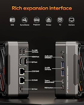 Amazon.co.jp: ミニPC Ryzen 7 5700U 8C/16T 最大4.3GHz 32GB DDR4 1TB