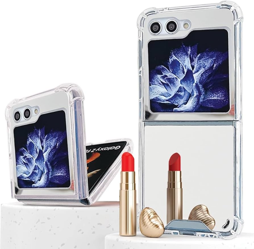 Amazon.co.jp: 適用 Galaxy Z flip6 5G SC-54E ミラー ケース 鏡