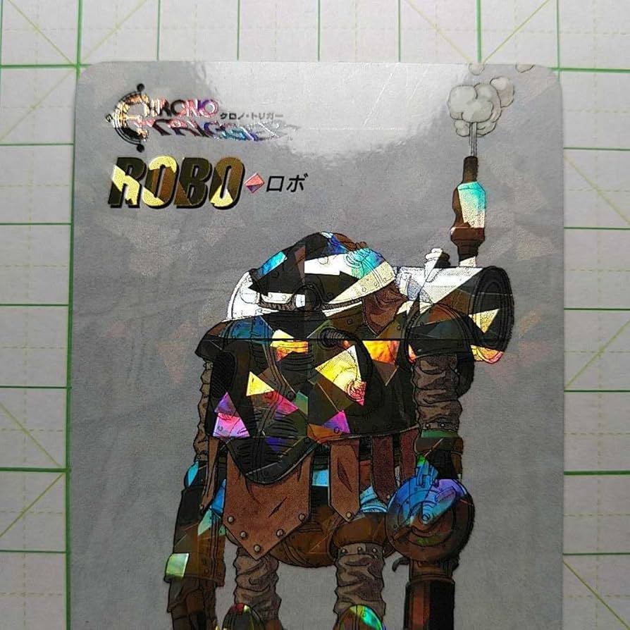 Amazon.co.jp: クロノトリガー ロボ ステンドグラス キラカード