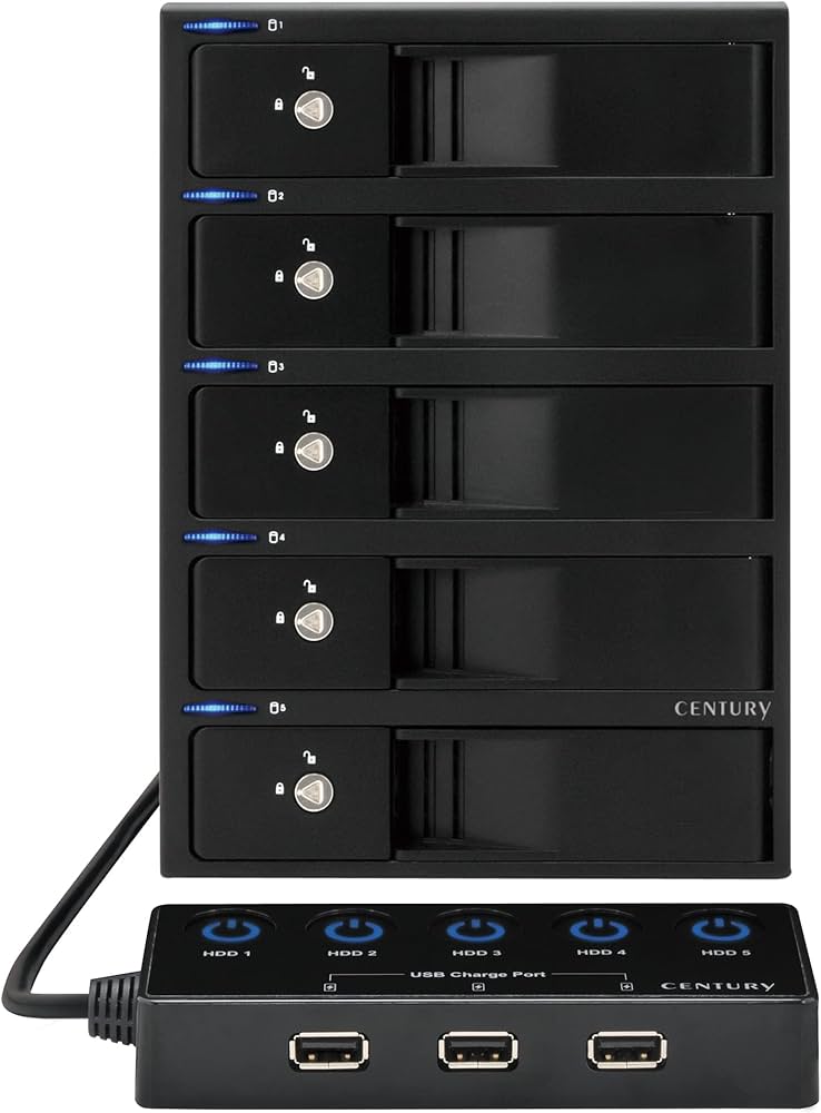 Amazon.co.jp: センチュリー 裸族のカプセルホテル5Bay V2