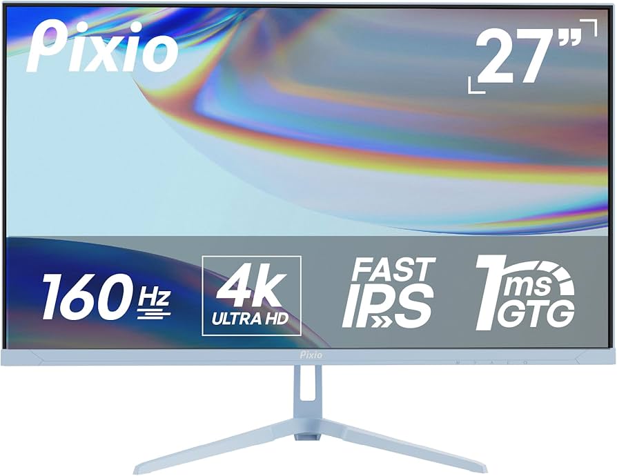 Amazon.com: Pixio PX27U Wave Blue 27 inch 160Hz Refresh Rate 4K