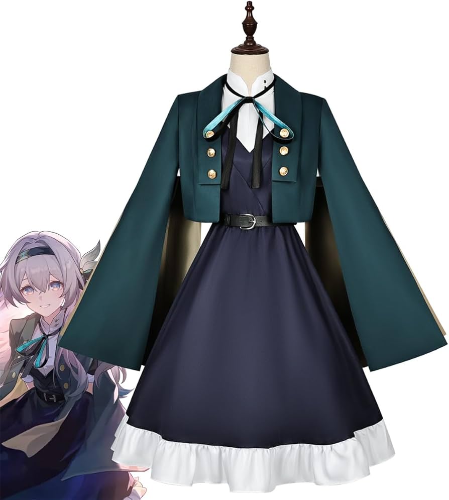 Amazon.co.jp: AZCQD 崩壊：スターレイル サム 流萤 コスプレ衣装