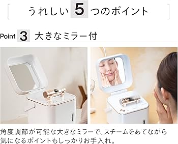 Amazon.co.jp: TWINBIRD(ツインバード) フェイススチーマー コンパクト