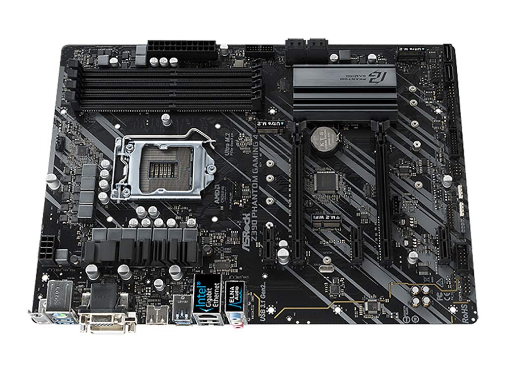 Amazon | ASRock Z390 Phantom Gaming 4-IB Rev:1.0 Intel チップ