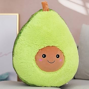 Amazon.co.jp: アボカド ぬいぐるみ ふわふわ 大きい アボカド抱き枕