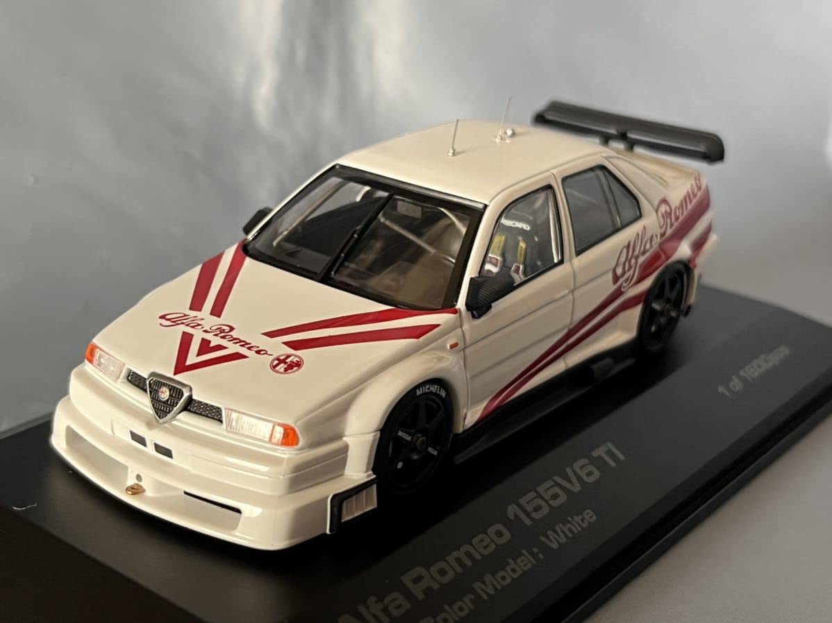 Amazon | hpiレーシング製 アルファロメオ 155 V6 TI 白 1/43