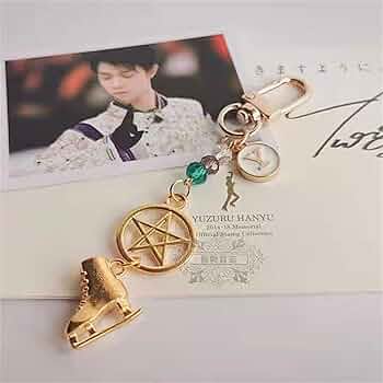 Amazon.co.jp: 羽生結弦 グッズ キーホルダー フィギュアスケート 日常
