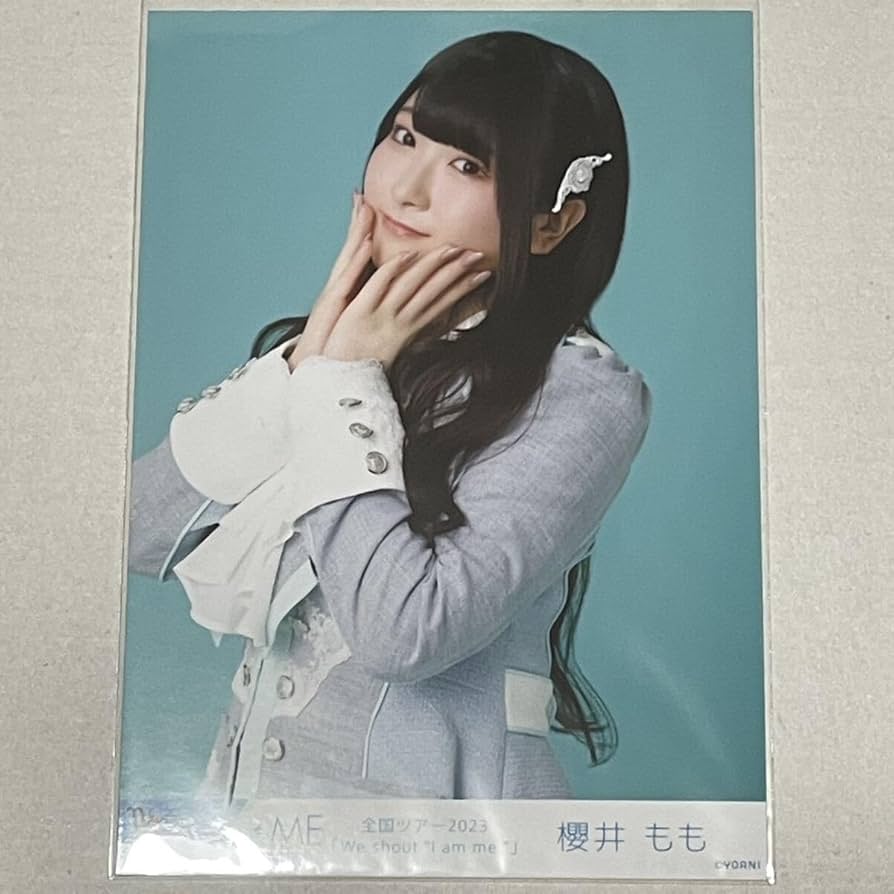 Amazon.co.jp: 櫻井もも 生写真 天使は何処へ 歌唱衣装 全国ツアー2023