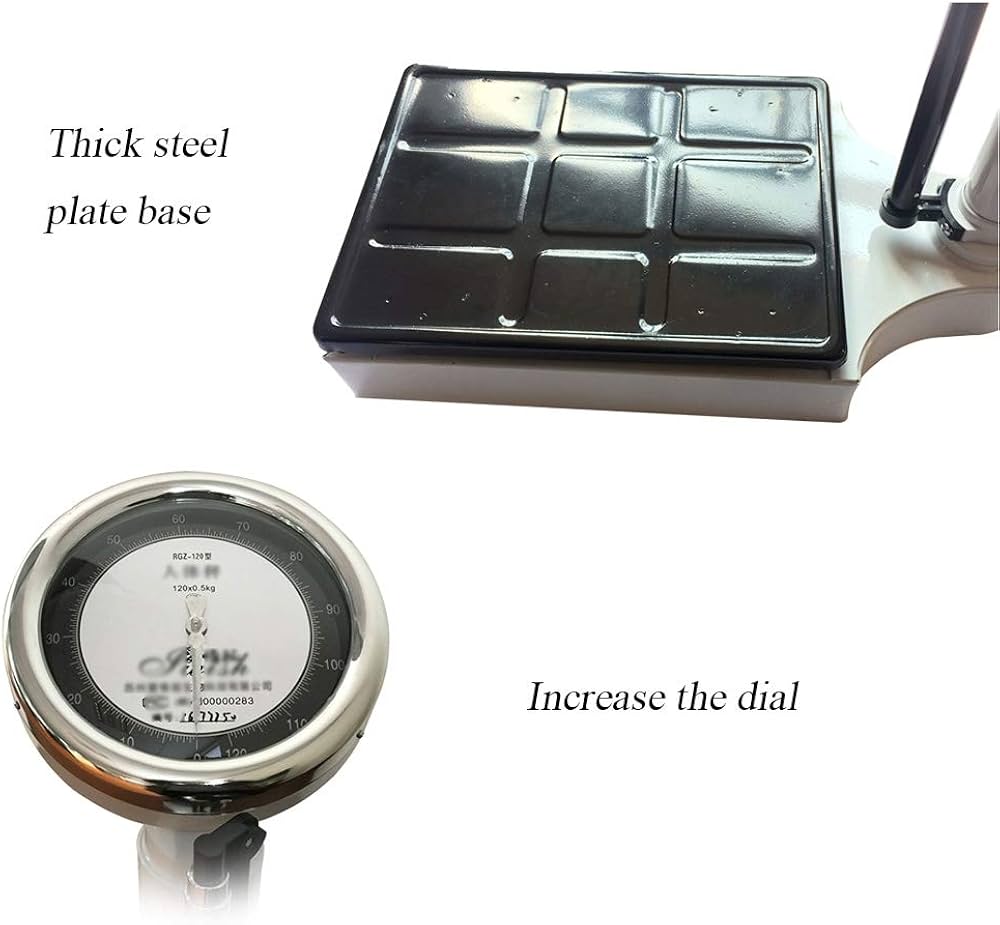 Amazon.co.jp : 機械的身長体重計-医療用アナログ体重計、大型