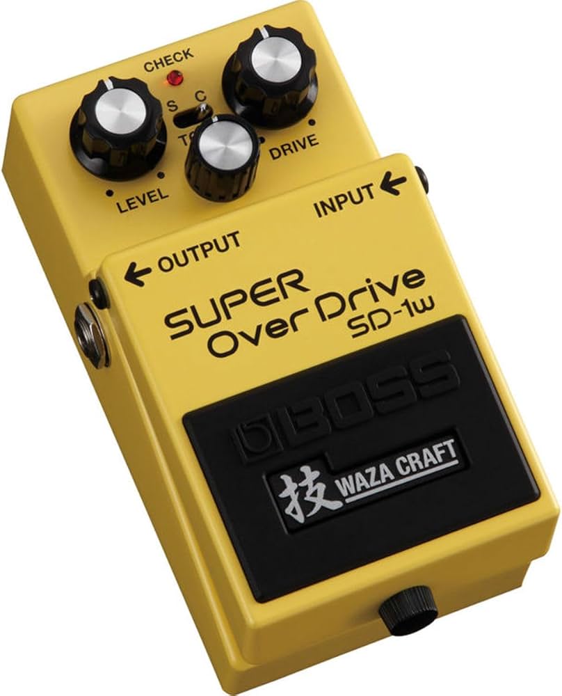 Amazon.com: Boss SD-1W Super Overdrive Waza Craft Special Edition