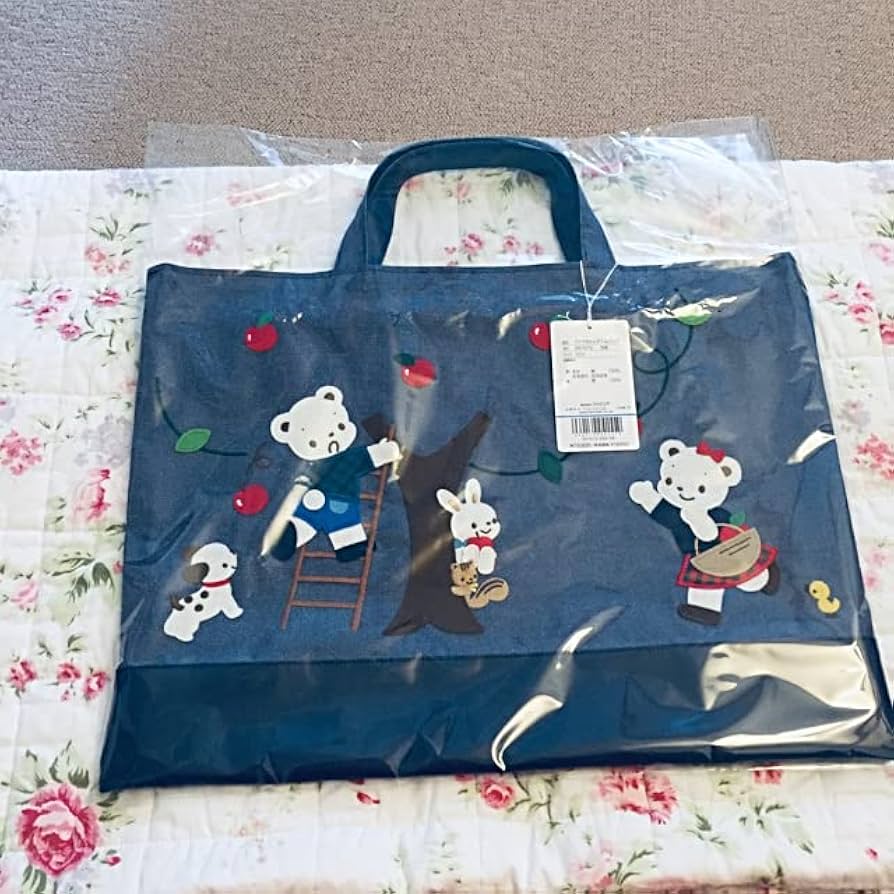 Amazon.co.jp: familiar ファミリア りんご デニム バッグ 70周年 限定