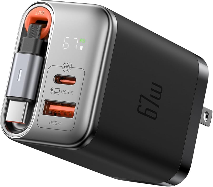 Amazon.co.jp: Mcdodo 67W GaN 急速充電器 PD充電器 Type-C充電器