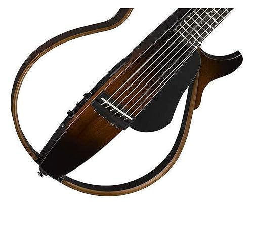 Amazon.com: Yamaha SLG200S TBS Steel String Silent Guitar with