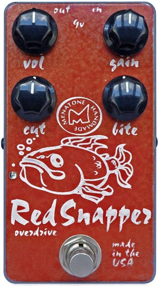 Amazon | Menatone Red Snapper 4knob コンパクトエフェクター