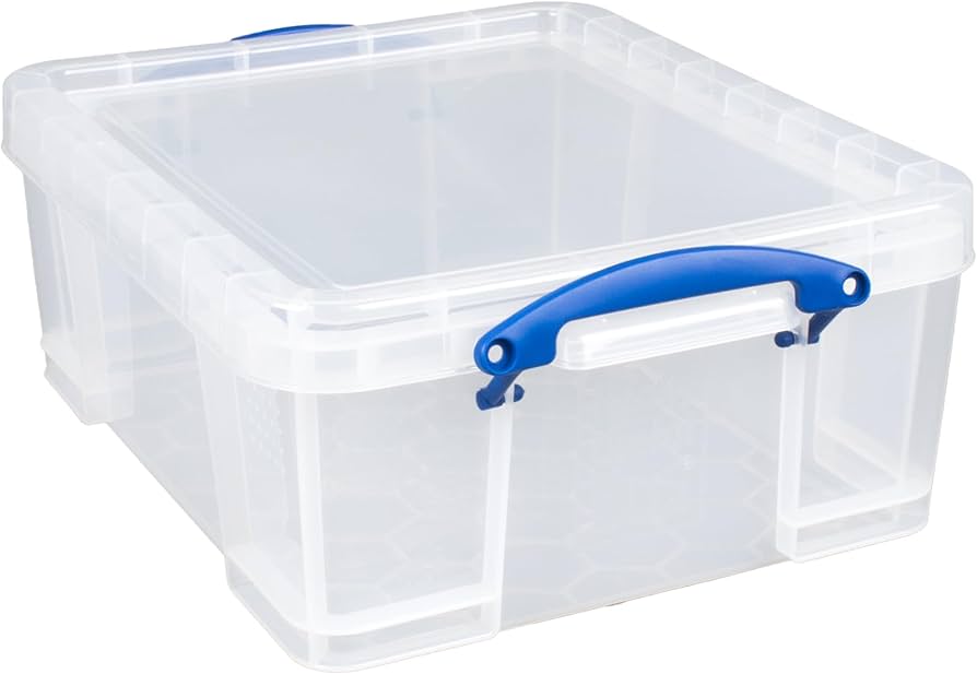 Amazon.com: Really Useful Box 17 Liter Plastic Storage Bins with