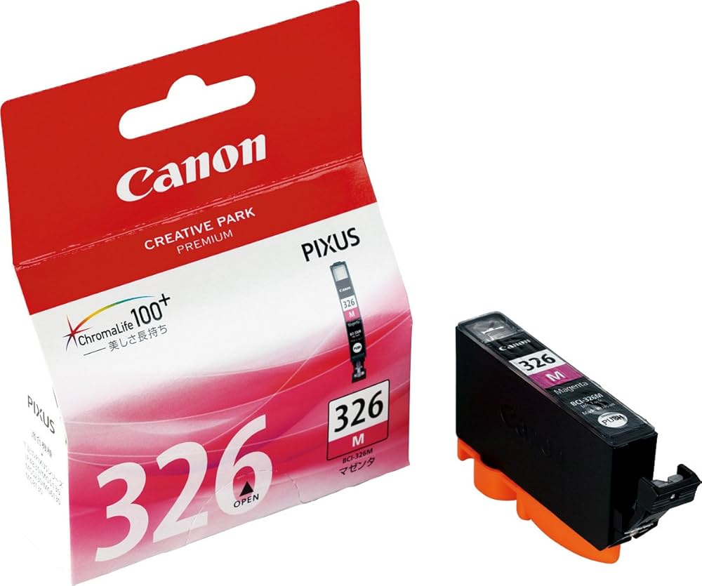 Amazon.co.jp: キヤノン 純正インクカートリッジ BCI-326 マゼンダ BCI