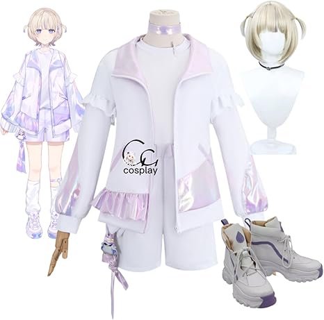 Amazon.co.jp: GGcosplay VTuber Todoroki Hajime 轟はじめ コスプレ