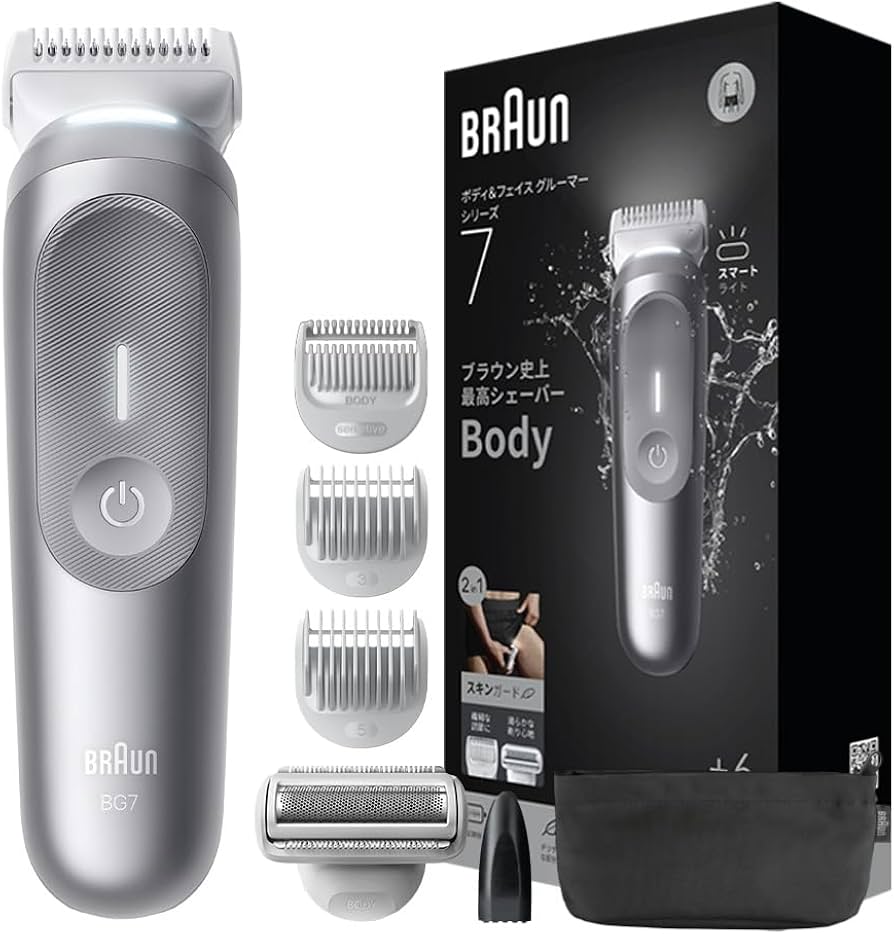 Amazon.co.jp: Braun Series 7 Body & Face Groomer BG7550 Trimmer 4