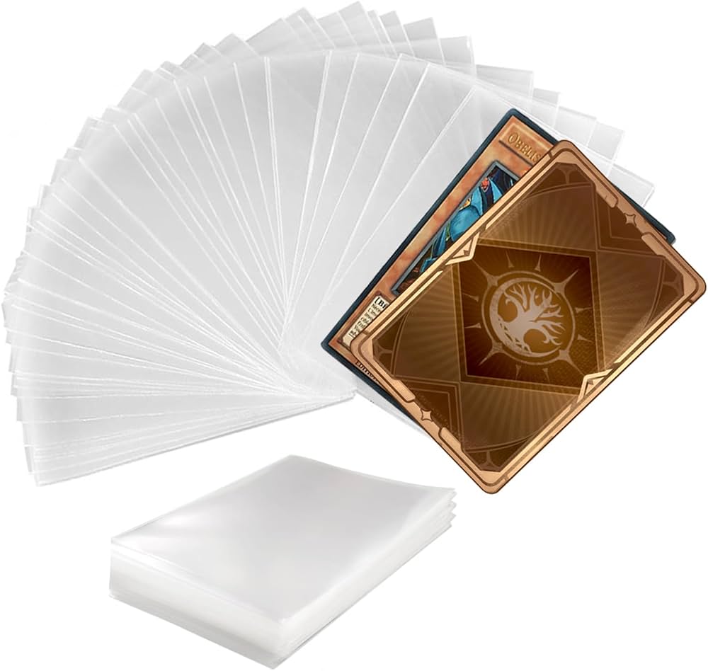 Amazon.co.jp: LATTCURE カードスリーブ 69x94mm 60枚入り 透明ソフト