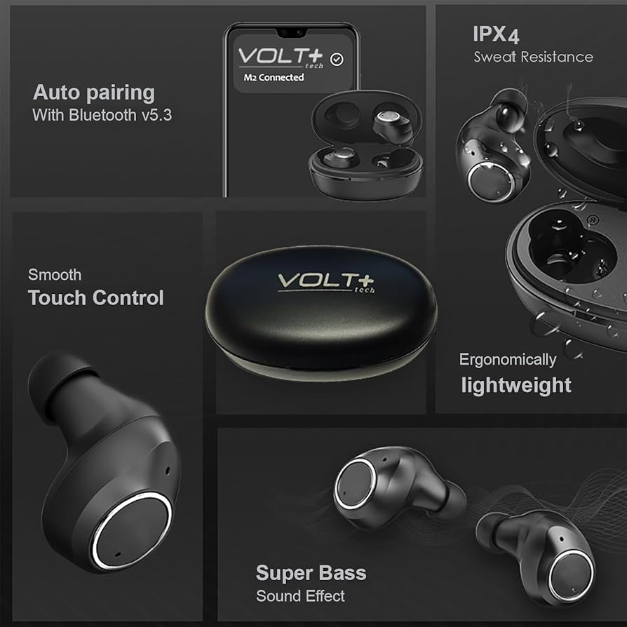 Amazon.com: Wireless V5.3 Earbuds Compatible with Apple MacBook