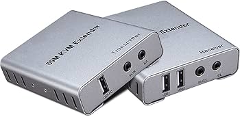Amazon.com: 60M USB KVM HDMI Extender ，with 1080P R/L Audio by