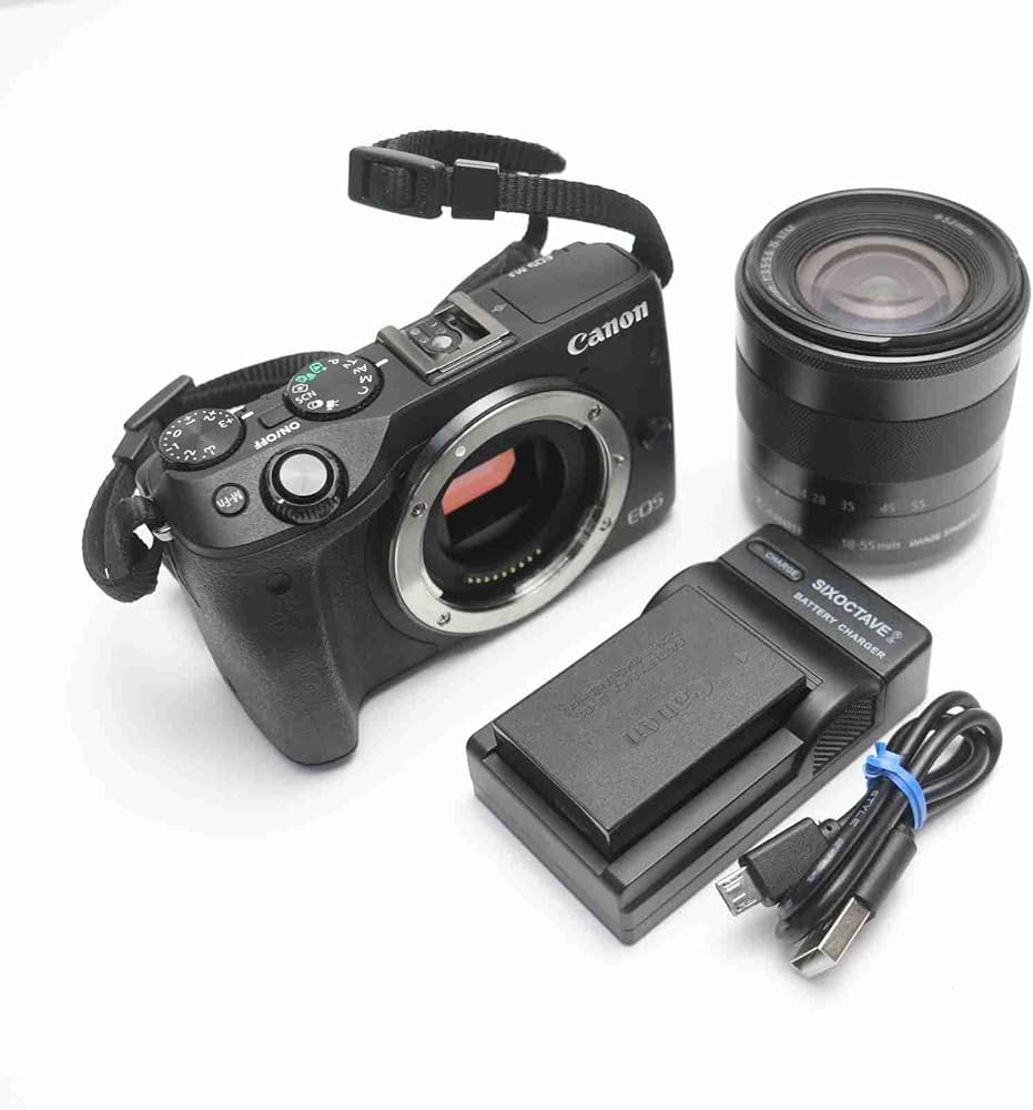 Amazon | Canon ミラーレス一眼カメラ EOS M3 レンズキット(ブラック