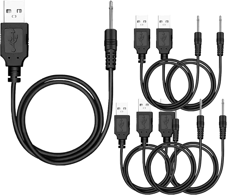 Amazon.co.jp: マッサージ充電器 USB充電式女性用 交換DC充電ケーブル