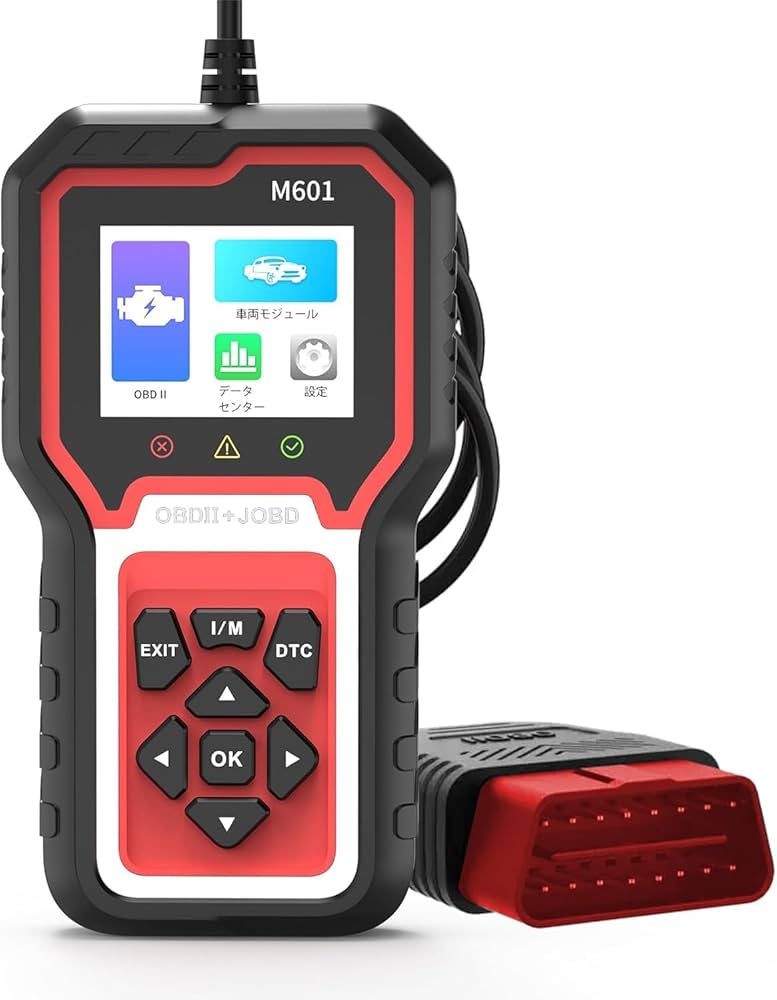 Amazon.co.jp: OBD2 + JOBD対応 診断儀 M601 トヨタ/ホンダ/レクサス