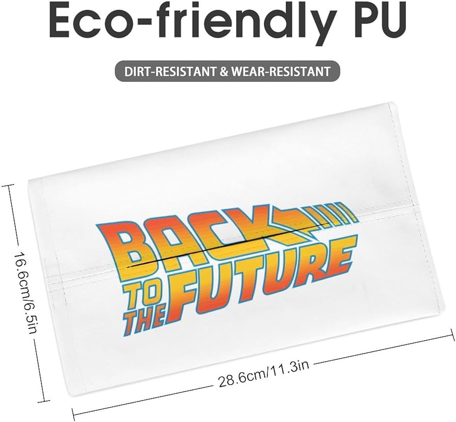 Amazon｜バックトゥザフューチャー ティッシュケース おしゃれ PU