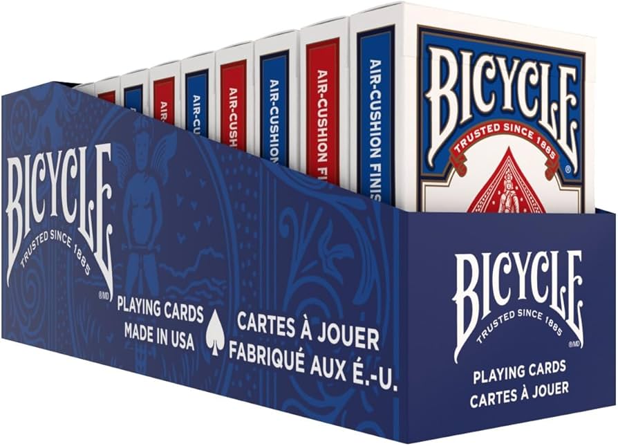 Amazon.com: Bicycle Standard Rider Back Playing Cards, Poker Size