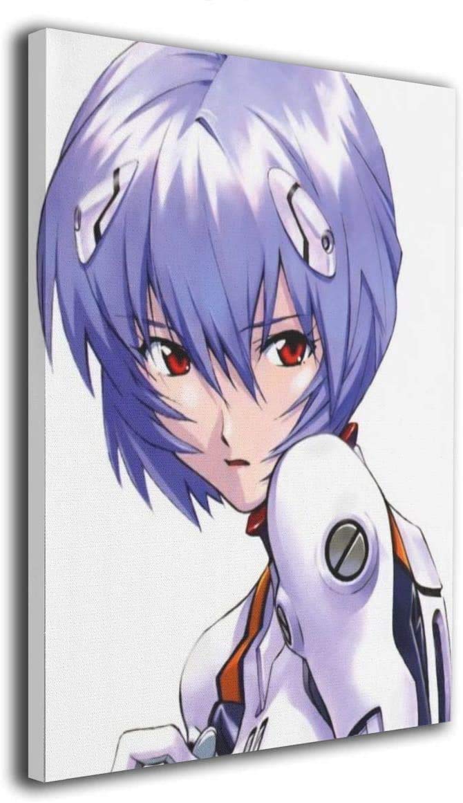 Amazon.co.jp: 新世紀エヴァンゲリオン 綾波レイ ポスター 油絵 アート