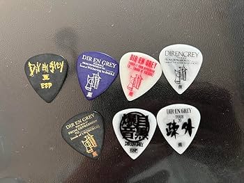 Amazon.co.jp: Dir en grey 薫 Kaoru ギターピック ESP 7枚セット
