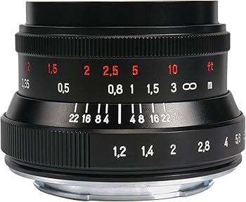 Amazon.com : 7artisans 35mm F1.2 Mark II Large Aperture Manual
