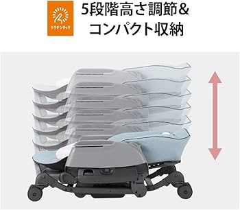Amazon | COMBI コンビ 電動ハイローチェア ホワイトレーベル ネムリラ