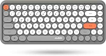 Amazon.co.jp: Ajazz 308i ブルートゥース タブレット用キーボード