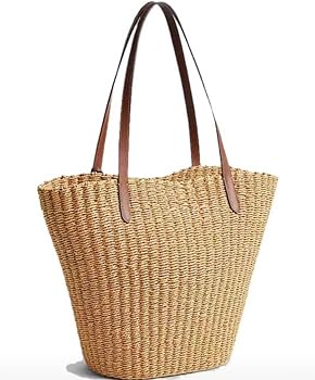 Amazon | [COACH] 【コーチ】 カゴバッグ ストローバッグ スモール