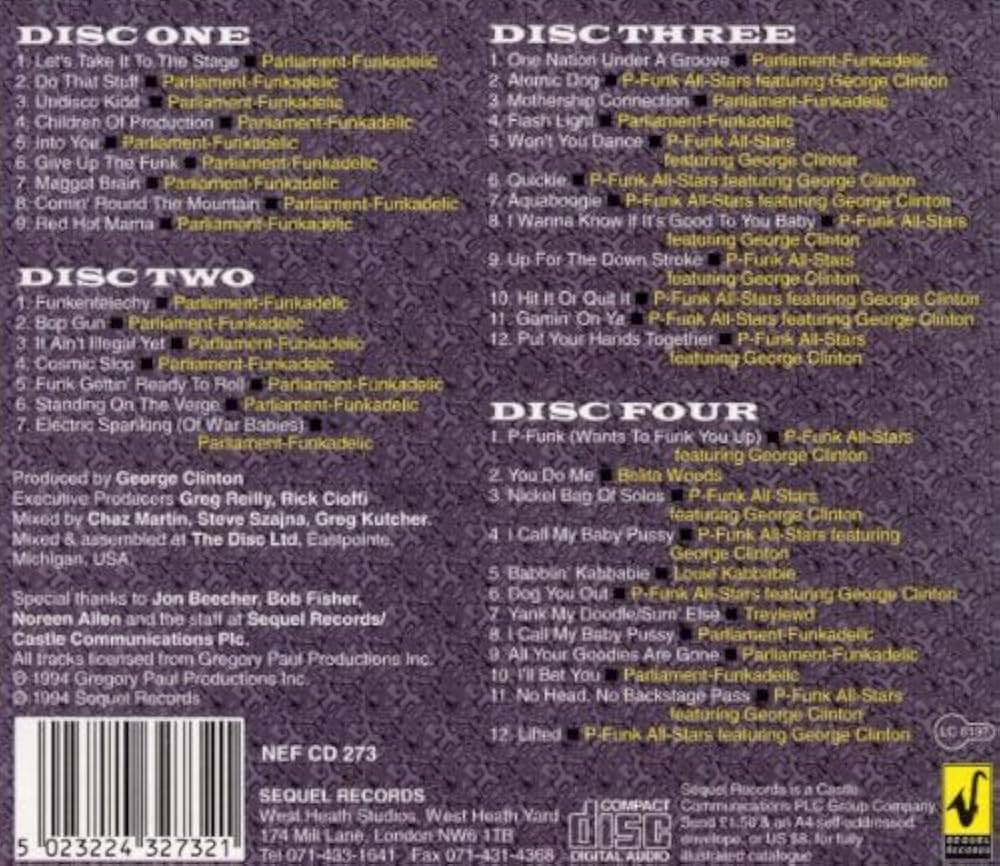 Amazon.com: Parliament, Funkadelic: Live, 1976-1993: CDs & Vinyl