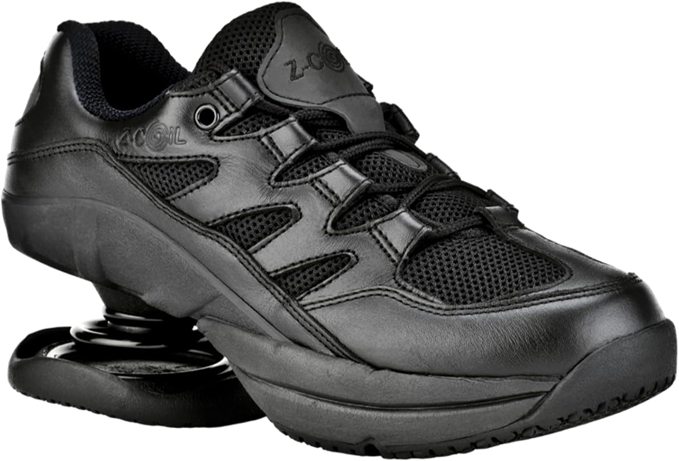 Amazon.co.jp: Z-CoiL メンズ Freedom Pain-Relief Footwear、ブラック