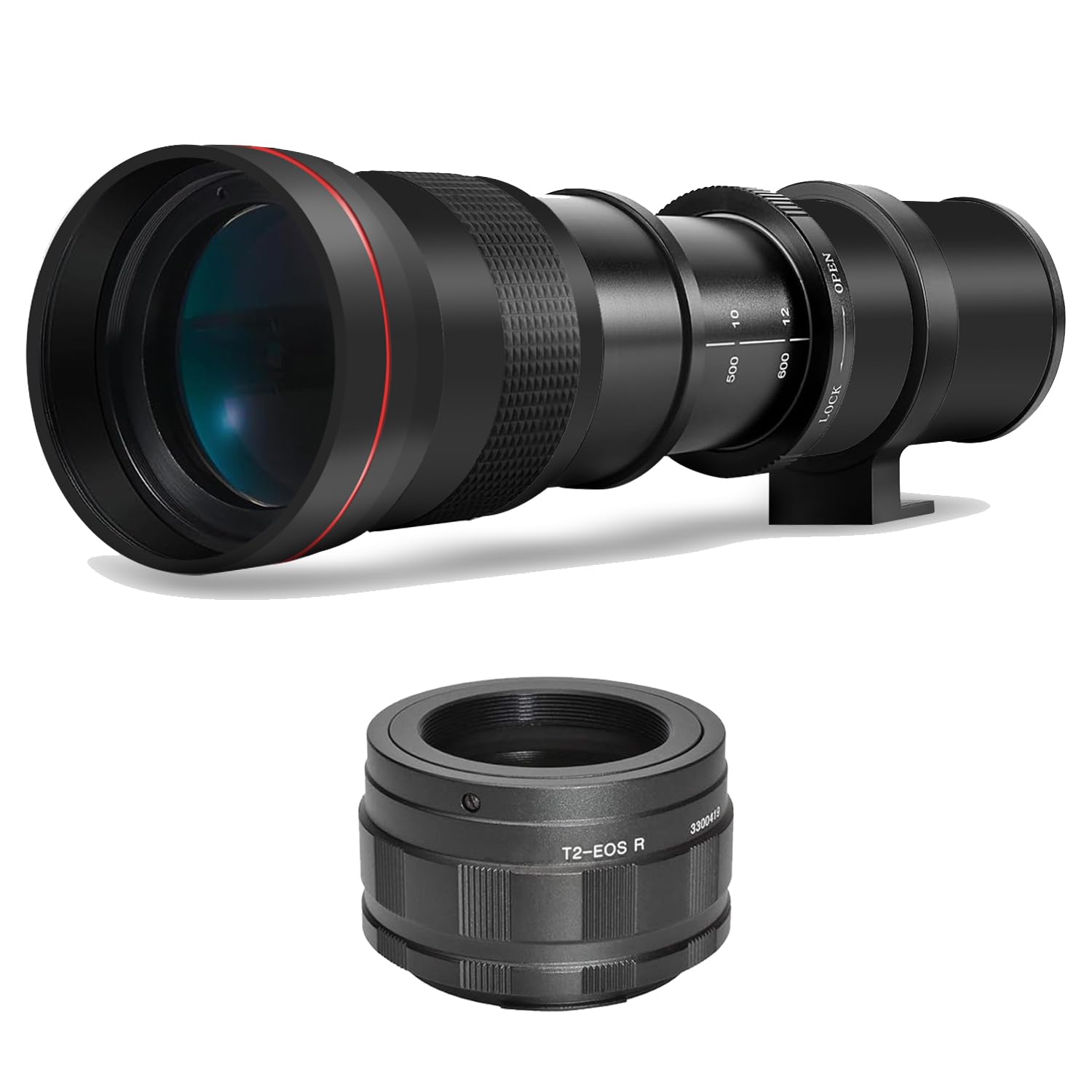 Amazon.com : High-Power 420-800mm f/8.3 Manual Telephoto Zoom Lens