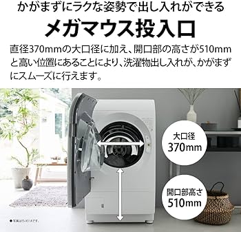 Amazon.co.jp: Sharp ES-V11A-NL Drum Load, Washer/Dryer, Heat Pump