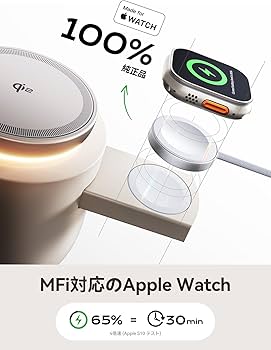 Amazon.co.jp: Threekey【Apple公認・MFi・Qi2・PSE公式認定】4in1