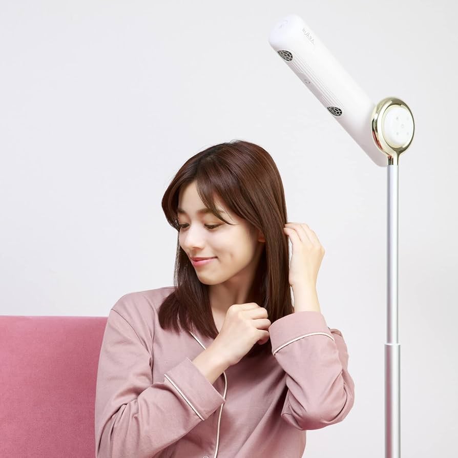 Amazon.co.jp : BISARA ハンズフリー ドライヤー QS151 ミルキー