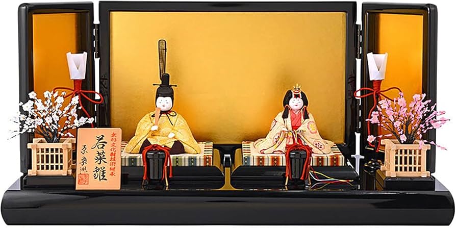 Amazon | 人形屋ホンポ 雛人形 原孝洲 コンパクト ひな人形 木目込人形