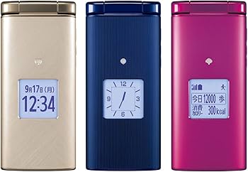 Amazon | au かんたんケータイ KYF38 ロイヤルブルー 白ロム | au