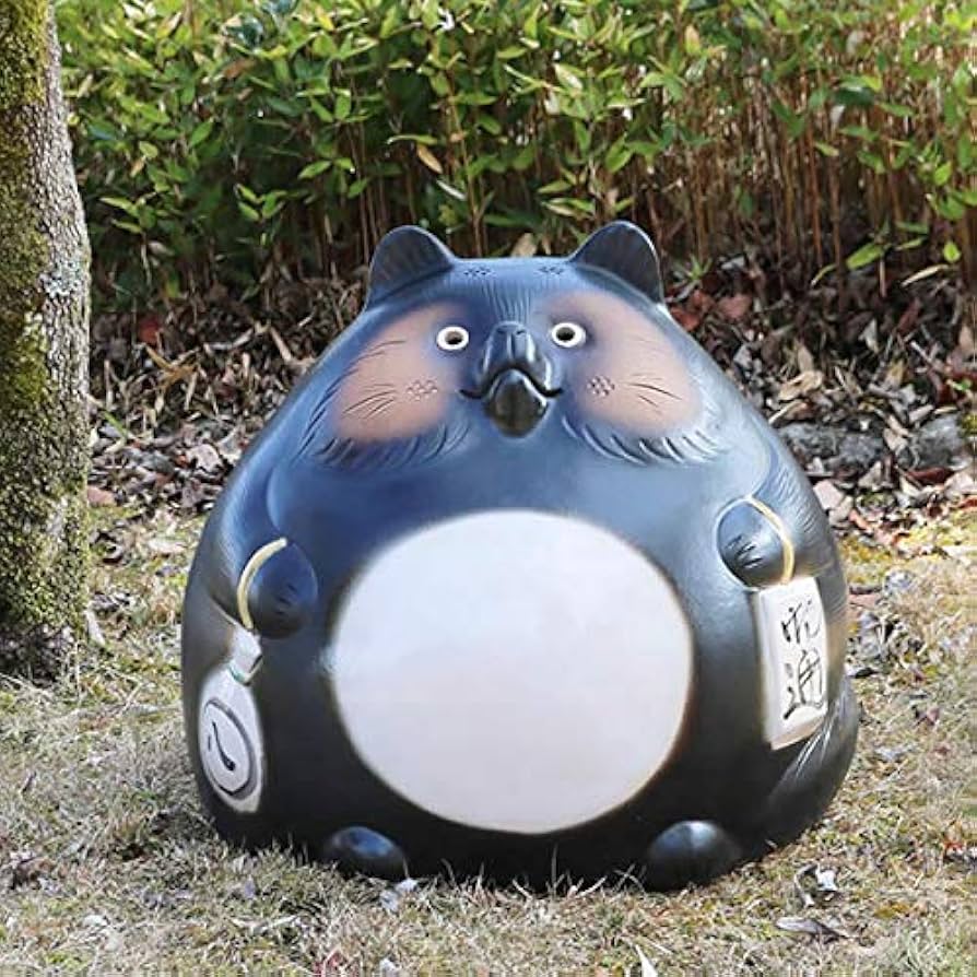 Amazon.co.jp: 信楽焼 たぬき【大福たぬき 特大 ta-0349】縁起物