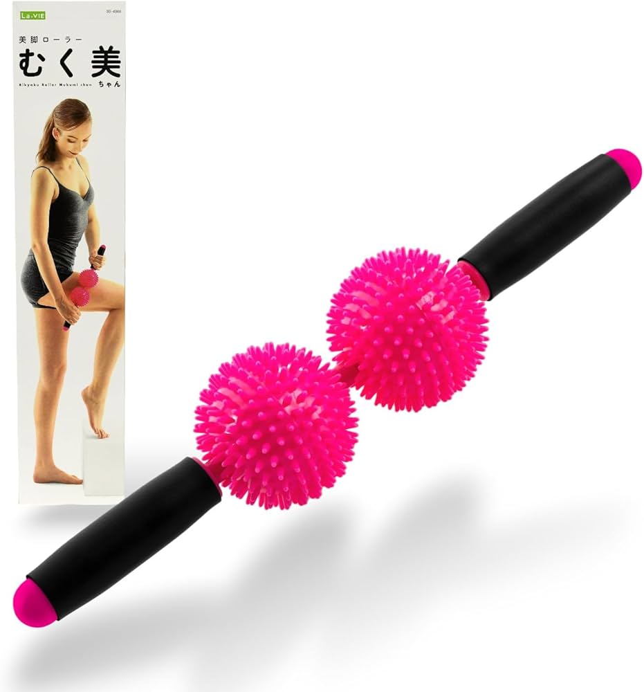 Amazon | La-VIE(ラヴィ) 美脚ローラー むく美ちゃん スティック型