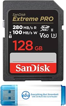 Amazon | SanDisk 128GB Extreme Pro SD UHS-II メモリーカード Canon